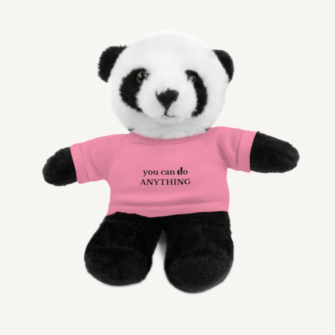 Support Panda Stuffed Animal.