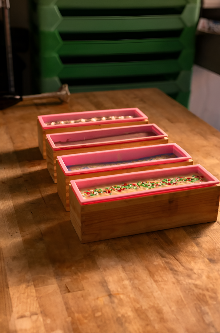 Soap-making business for multipassionate women who crave freedom, peace, and purpose. Sell handcrafted soap online or at markets while creating a gentle, grounded income stream from home.

