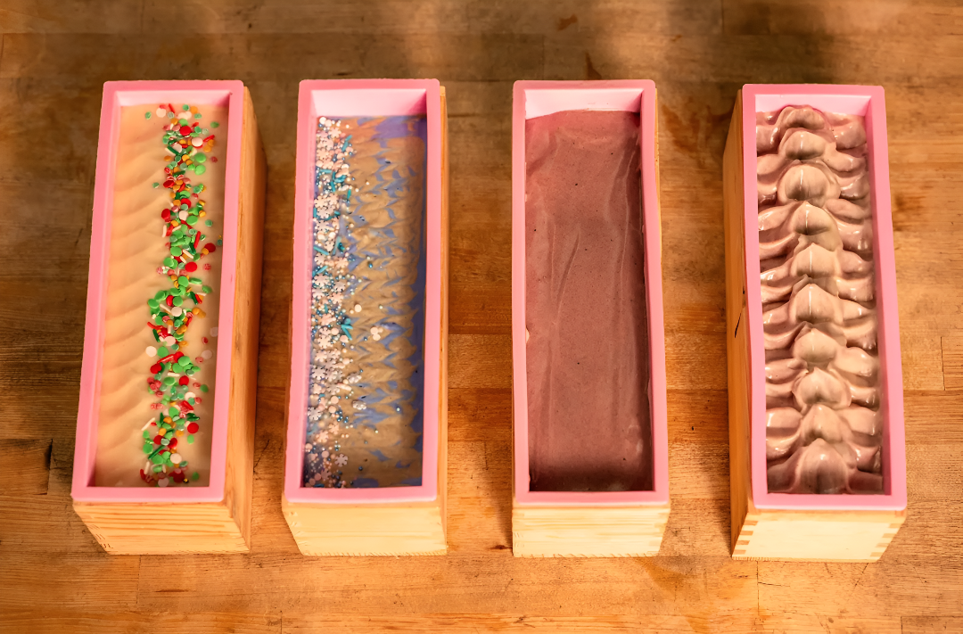 Soap-making business for multipassionate women who crave freedom, peace, and purpose. Sell handcrafted soap online or at markets while creating a gentle, grounded income stream from home.

