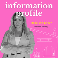 Business Attorney - Maddison Koper, ESQ. 🇺🇸