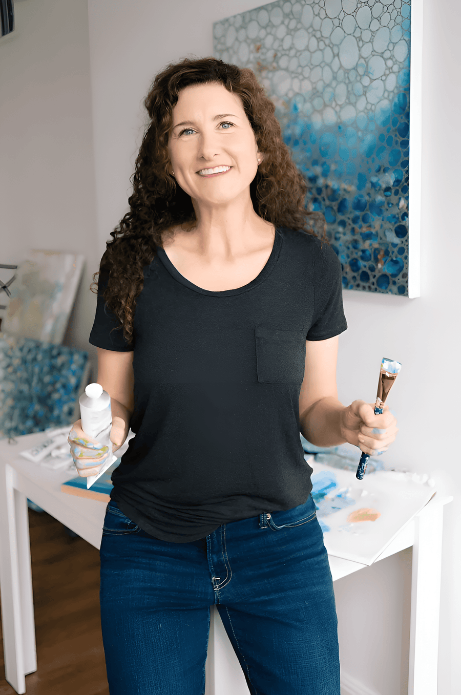 a day in the life of a professional artist